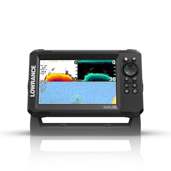 Lowrance Eagle 7 with SplitShot HD Transducer and C-MAP DISCOVER OnBoard