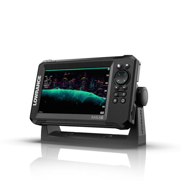 LowranceEagle 7 with TripleShot HD Transducer and C-MAP DISCOVER OnBoard