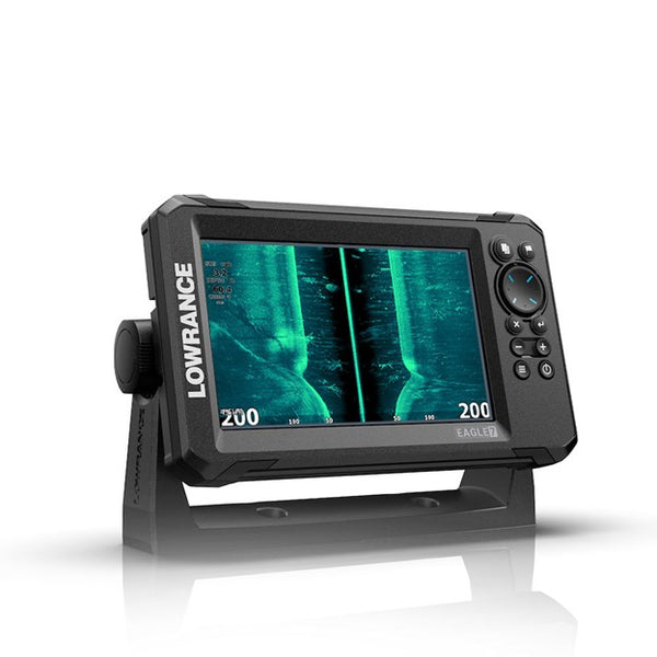 LowranceEagle 7 with TripleShot HD Transducer and C-MAP DISCOVER OnBoard