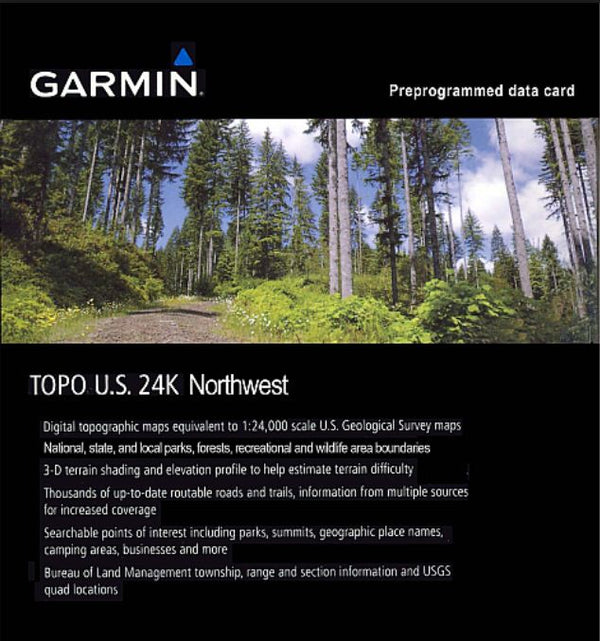 Garmin TOPO US 24K - Northwest
