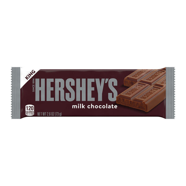 Hershey's Milk Chocolate King Size 2.6oz Candy Bar