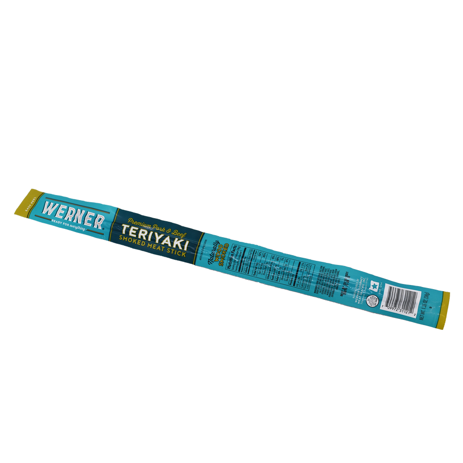 Werner IW Smoked Meat Sticks - Teriyaki