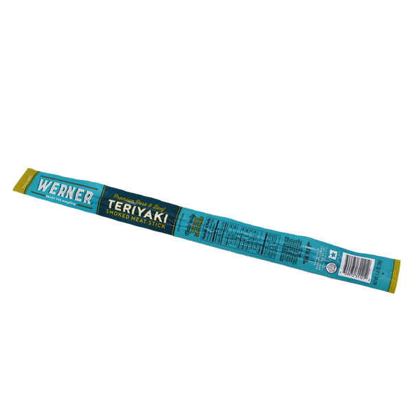 Werner IW Smoked Meat Sticks - Teriyaki