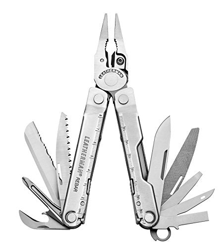 Leatherman Rebar Multi-Tool with Standard Sheath Stainless Steel Box