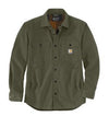 Carhartt Rugged Flex Relaxed Fit Canvas Fleece-Lined Shirt Jacket Men's
