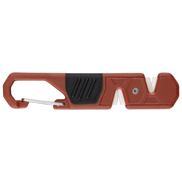 Gerber Edgefield Knife Sharpener, Dual Grit, Camping, Portable, Burnt Orange