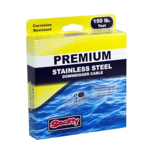 Scotty 200ft Premium Stainless Steel Replacement Cable