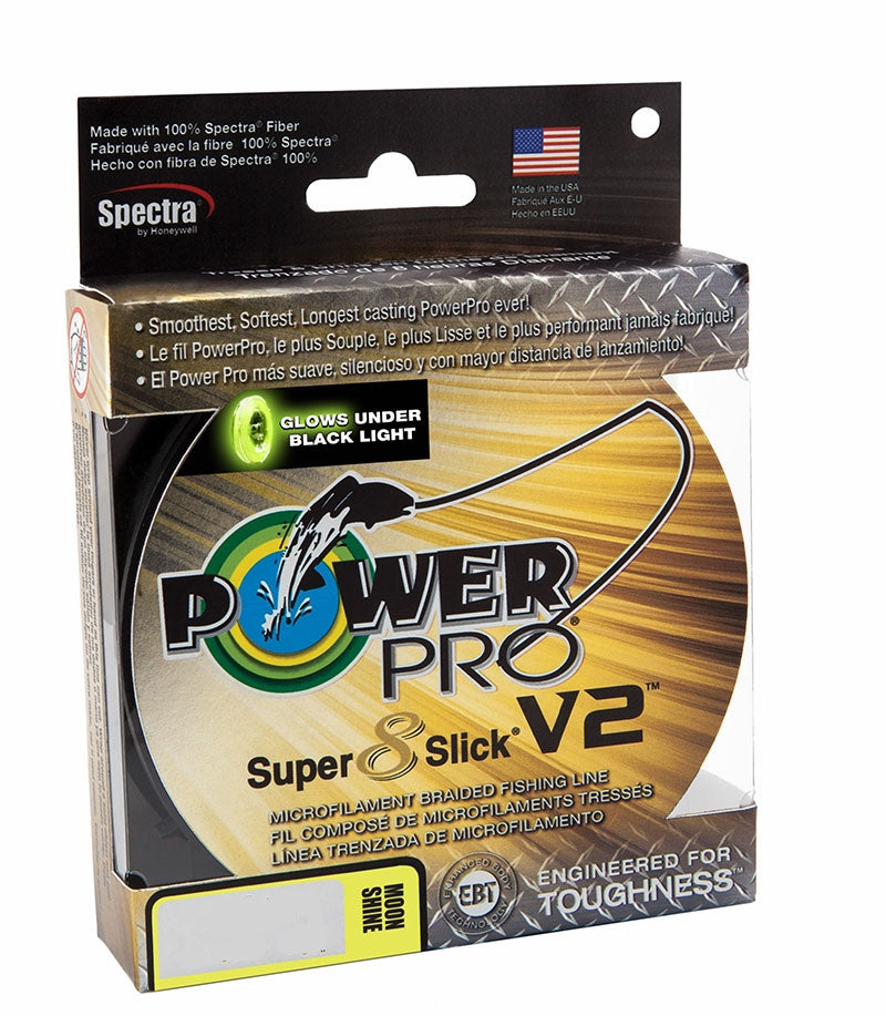 PowerPro Super Slick V2 Braided Line 80lb 3000yds - Moonshine