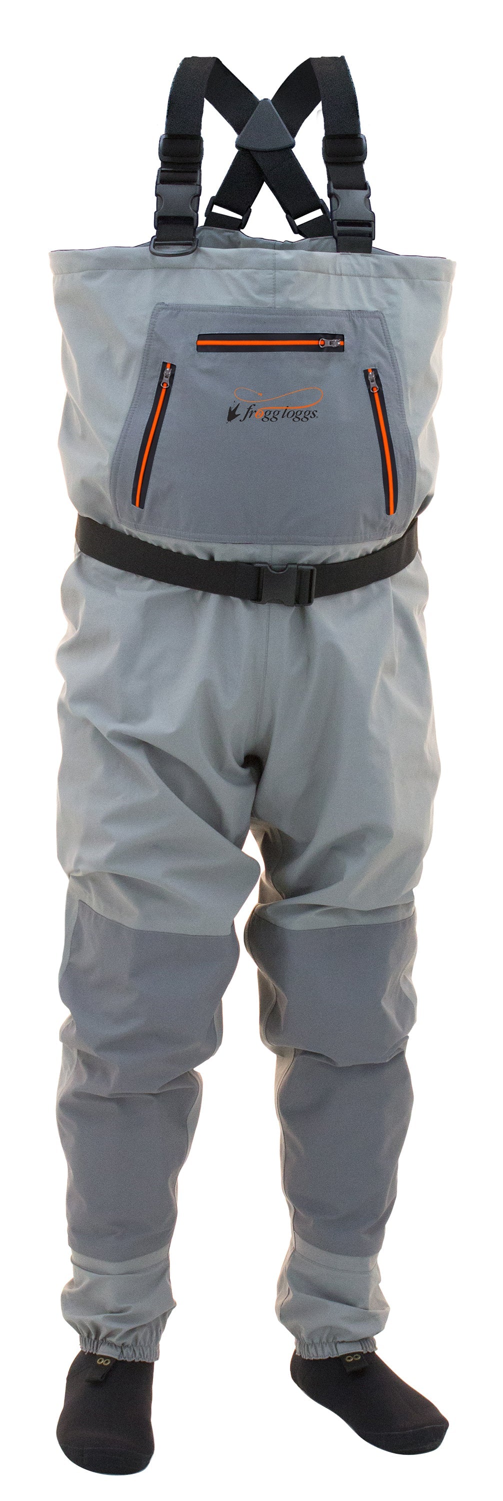 Frogg Toggs Men'S Hellbender Ii Stockingfoot Chest Waders Xl Clay/Slate - Holiday Gift
