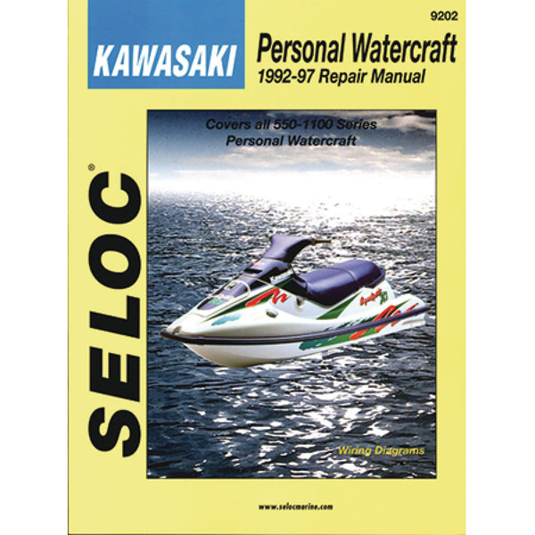 PWC Engine Maintenance and Repair Manual Kawasaki '92-'97 550-1100 Series