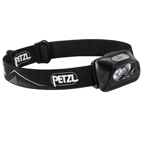 Petzl Actik 350 Lumens Headlamp BLACK