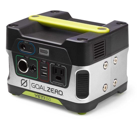 Goal Zero YETI 150 Portable Power Station - Ascent Outdoors LLC