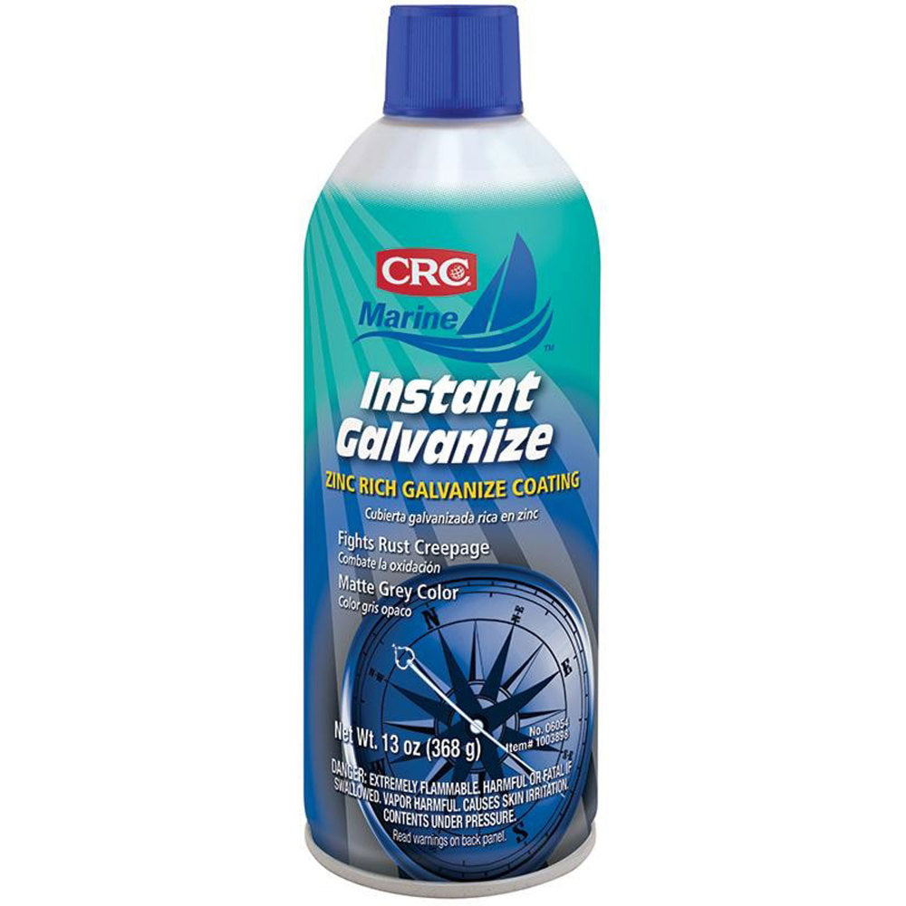 CRC Wholesale 7 Blue Green And White Marine Instant Galvanize 13Oz 06054