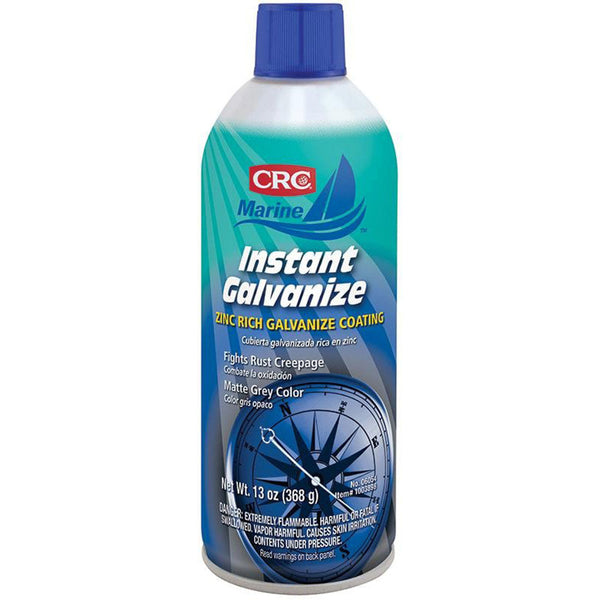 CRC Wholesale 7 Blue Green And White Marine Instant Galvanize 13Oz 06054