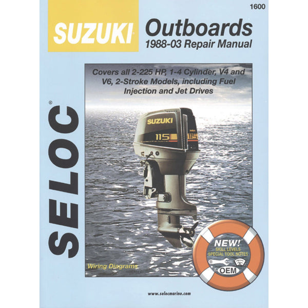 Marine Manual for Suzuki Outboards Year: 1988 to 2003