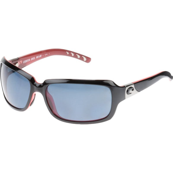 Costa Del Mar Polarized Sunglasses Isabela Polarized 64P - BLACK PINK/GREY
