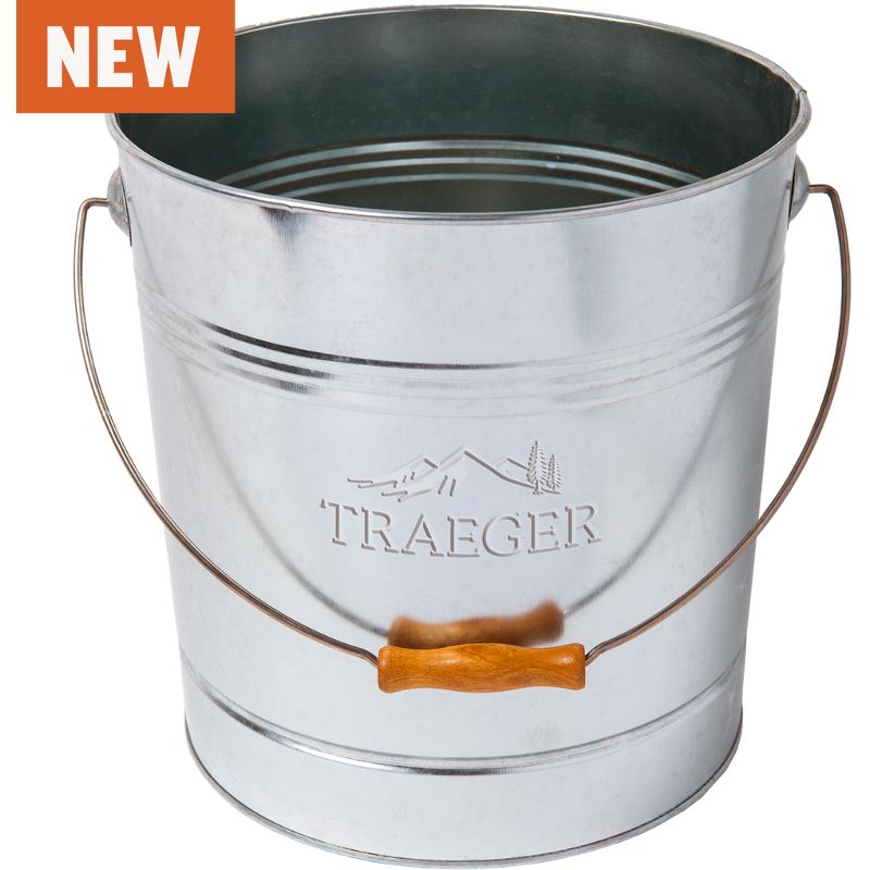 Traeger 20Lb. Pellet Storage Bucket Kids Steel