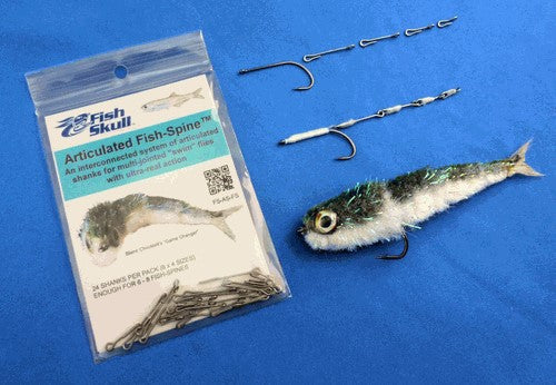 Fish Skull Articulated Fish-Spine Section - 10 Mm