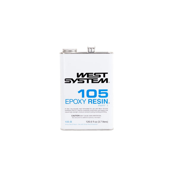 West System 105 Resin Extra Strength Epoxy Epoxy Resin 126.6 Oz