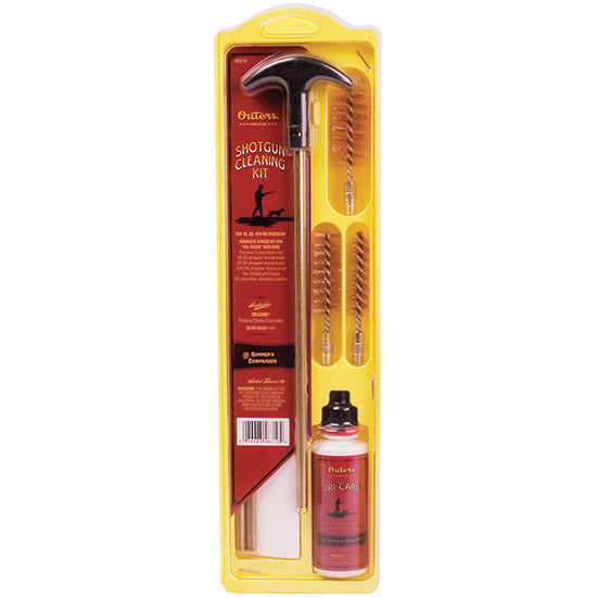 Outers Brass Cleaning Kit For Shotgun All Gauge With Brushes