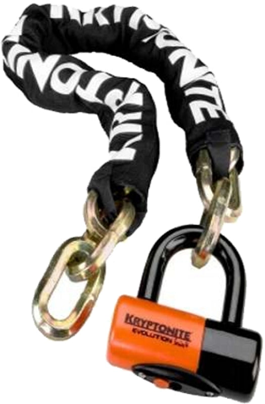 Kryptonite New York Chain 1217 and Evolution Disc Lock