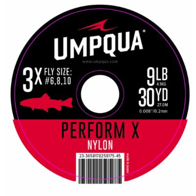 Umpqua Perform X Nylon Trout Tippet - Clear 30yds - 1X