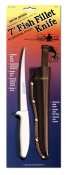 Dexter Russell S133N-7C SANI-SAFE 7 Fillet Knife W/ Polypropylene White Handle Carbon Steel