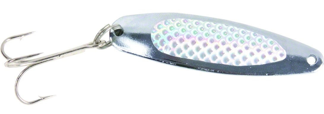 Nickel Prism Casting Spoon 1 12 Oz 3 38 Silver Prism