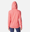 Columbia Pink Sun Trek Hooded Pullover Women 's