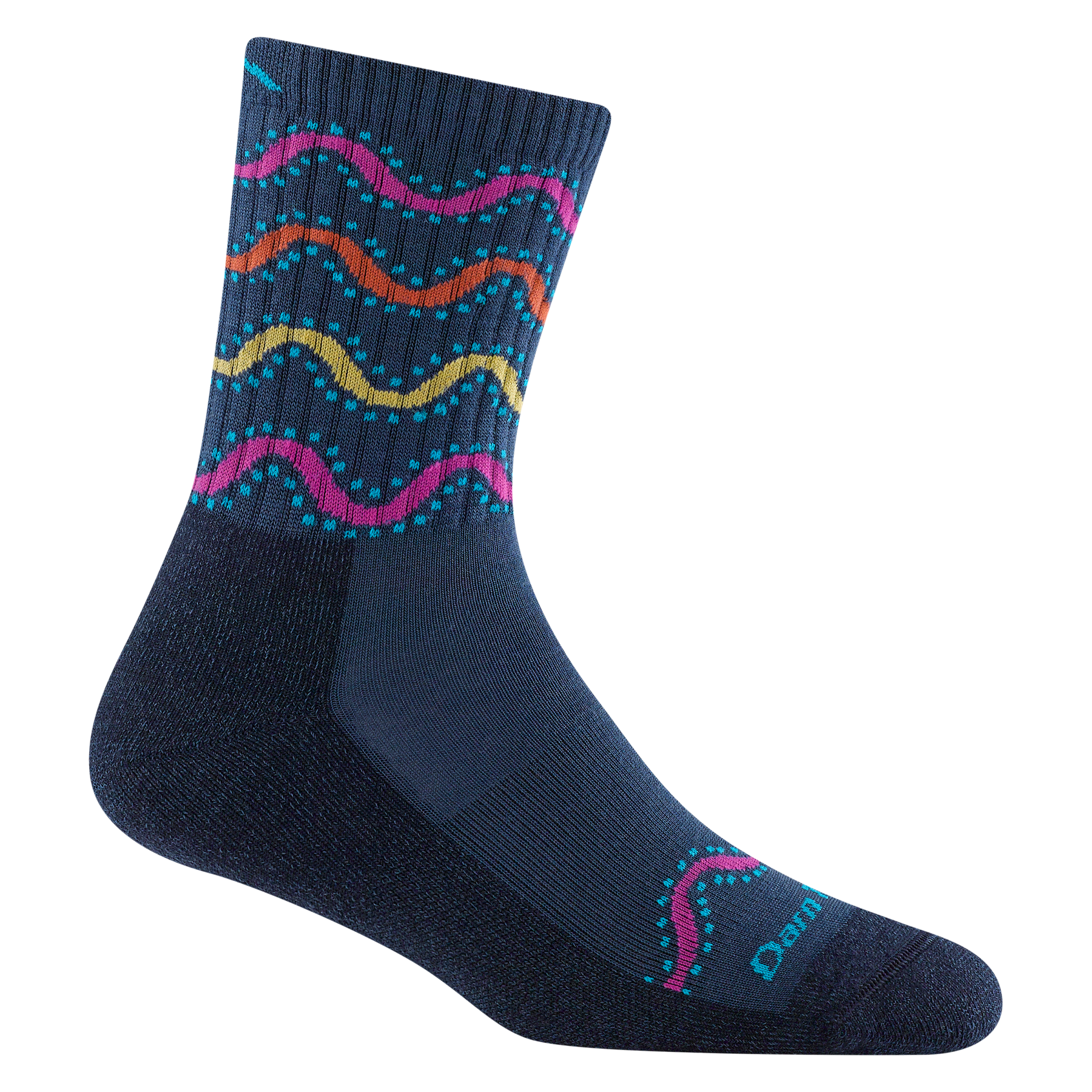 Darn Tough Wandering Stripe Micro Crew Lightweight Hiking Sock Women's