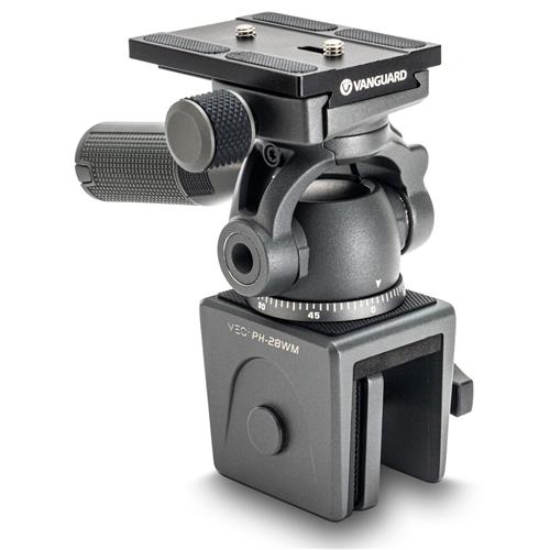 Vanguard Arca Swiss VEO 2 PH-28WM Aluminum Window Mount 8.8 Lbs Capacity Gray