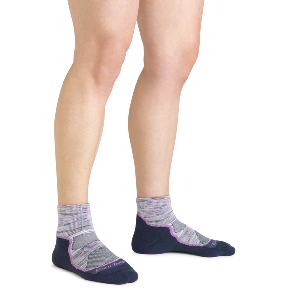 Darn Tough Light Hiker 1/4 Lightweight With Cushion Socks