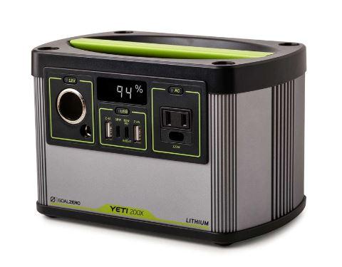 Goal Zero YETI 200X Portable Power Station - Ascent Outdoors LLC