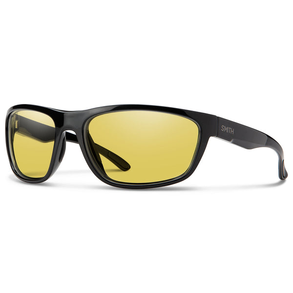Smith Optics Redding Sunglasses Matte Black Frame ChromaPop Glass Polarized Blue Mirror Lens 20234300362QG
