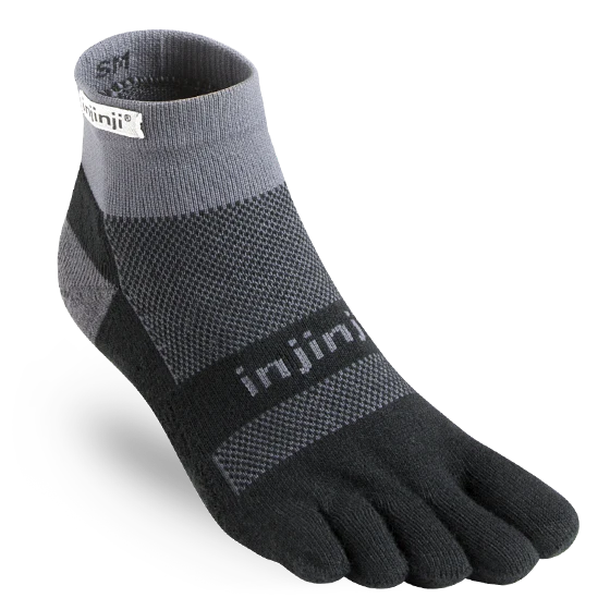 Injinji Run Midweight Mini-Crew Socks