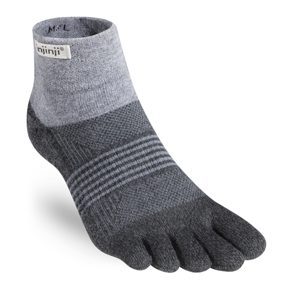Injinji Women's Trail Midweight Mini-Crew Socks