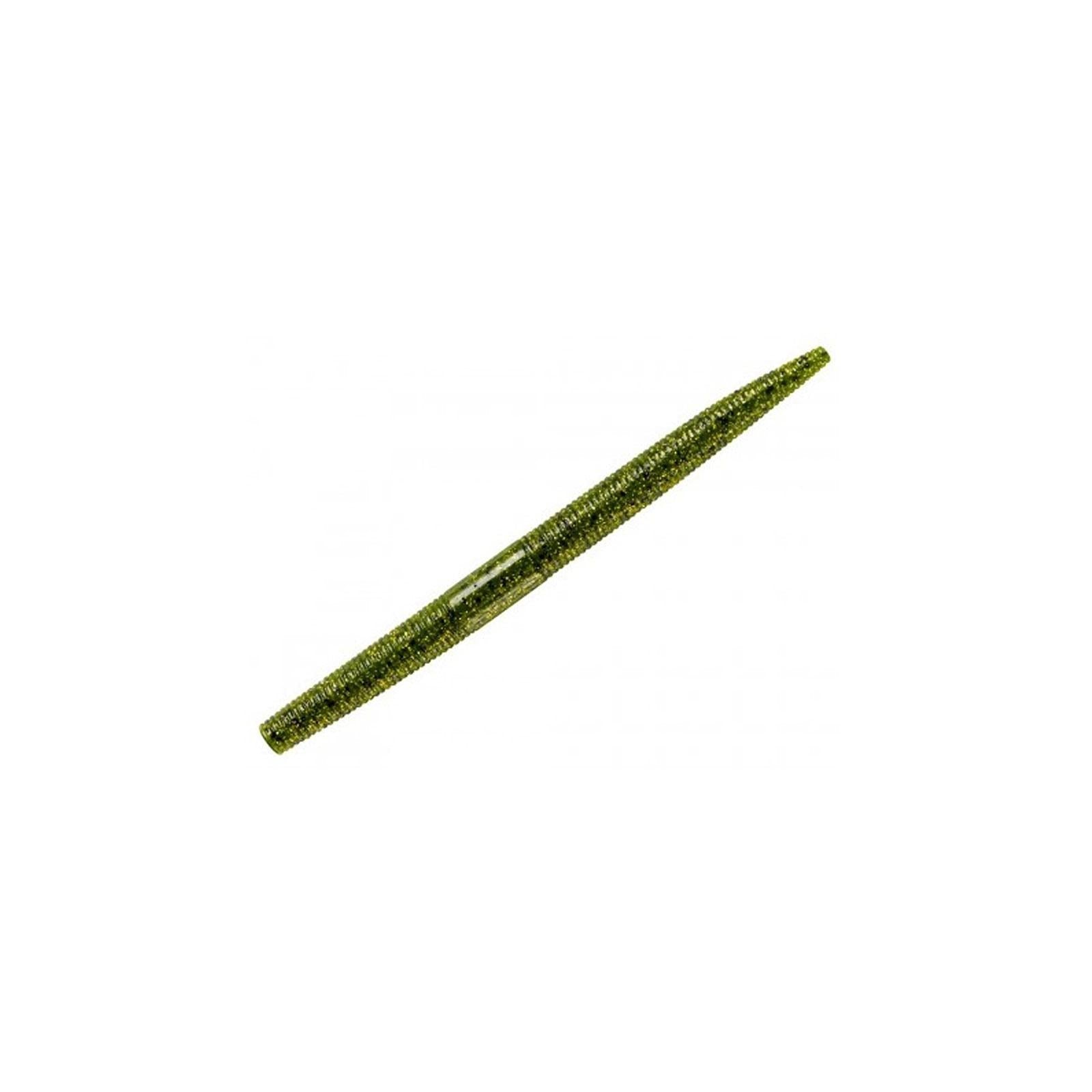 YDG411 4 in. Dinger Pumpkin Pepper & Green Flake Fishing Lure - Pack of 10