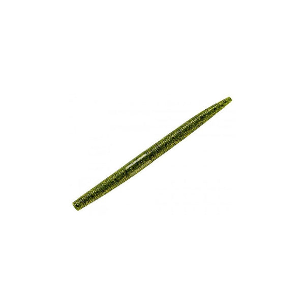 YDG411 4 in. Dinger Pumpkin Pepper & Green Flake Fishing Lure - Pack of 10