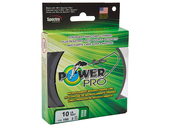 Power Pro 30lb 300yds Braided Spectra Fishing Line Moss Green