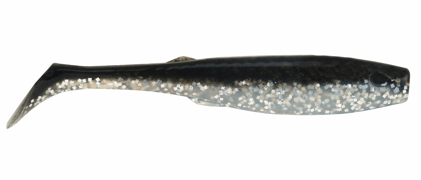 Berkley Gulp! Saltwater Paddleshad - 6in - Black Silver ZZZ