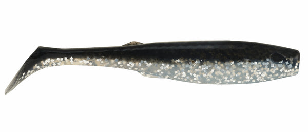 Berkley Gulp! Saltwater Paddleshad - 6in - Black Silver ZZZ