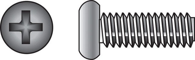Hillman 18-8 Stainless Steel Pan Head Phillips Machine Screw 1/4