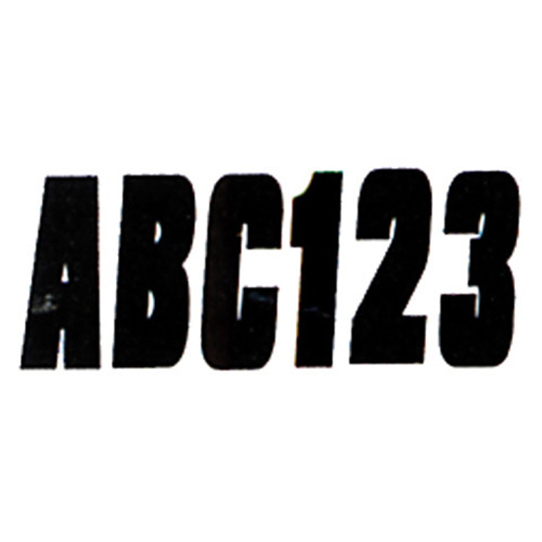 BLK350EC 350 Series 3 in. Letter-Number Kit