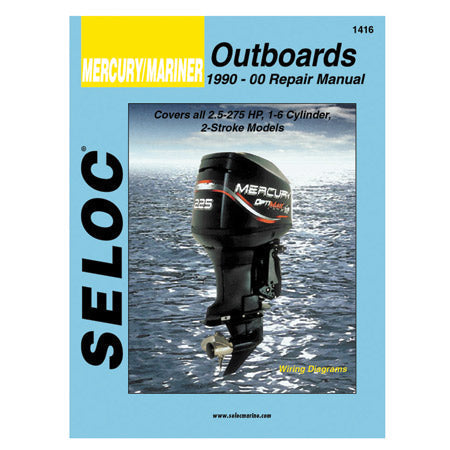 Marine Outboard Repair Manual for Mercury/Mariner '90 - '00