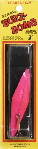 Buzz Bomb 2.5 Inch Hot Pink  Fishing Jigs