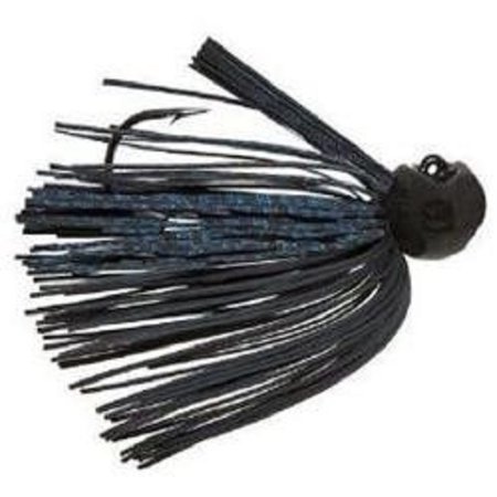 Pacific Catch BPJ3837 Bass Patrol Black Blue 3/8Oz Fishing Lure Jighead