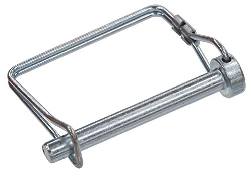 The Hillman Group 58532 Square Loop Wire Lock Pin with Tab 3/8 X 2-3/4-Inch 2-Pack
