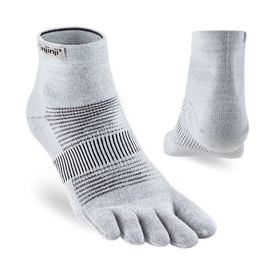 Injinji Run LightWeight Mini-Crew Socks