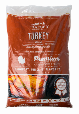Traeger All Natural Turkey Blend Hardwood Pellets