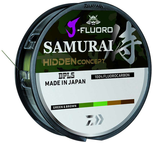 XXB Daiwa J-Fluoro Samurai Hidden Concept Fluorocarbon Line - 14Lb - 220Yd